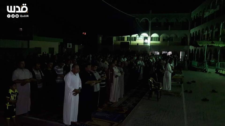 Gazze'de ilk teravih namazı - 1