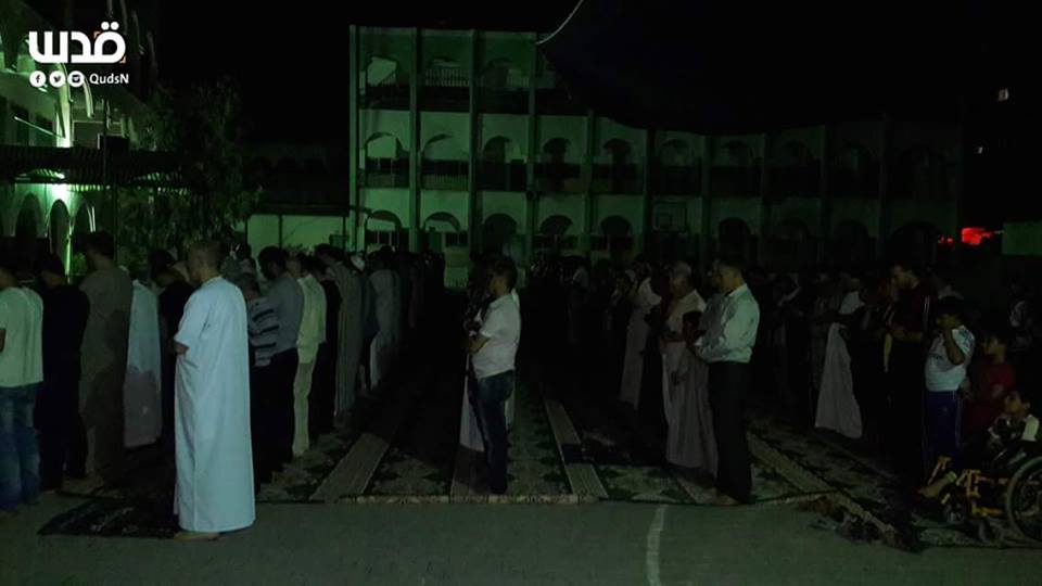 Gazze'de ilk teravih namazı - 2