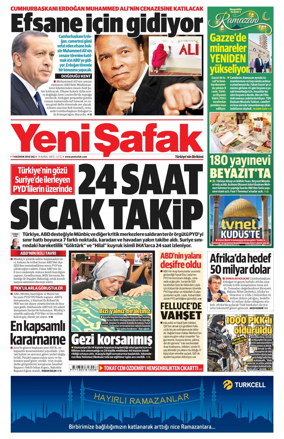 7 Haziran 2016 gazete manşetleri - 14