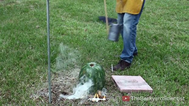 Karpuzun içine eritilmiş alüminyum dökülürse.. - 12