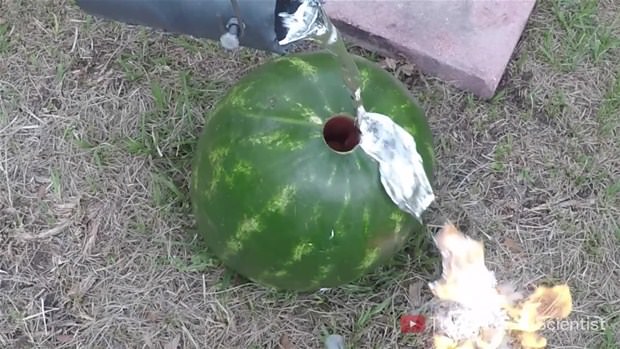 Karpuzun içine eritilmiş alüminyum dökülürse.. - 15