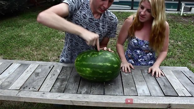 Karpuzun içine eritilmiş alüminyum dökülürse.. - 21