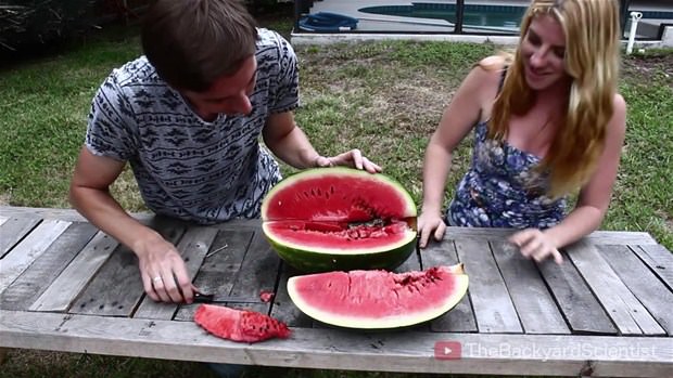 Karpuzun içine eritilmiş alüminyum dökülürse.. - 27