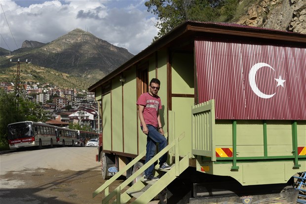 Yürüyen harika ev tasarımları - 1