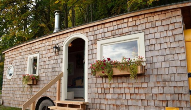 Yürüyen harika ev tasarımları - 19