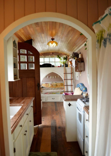 Yürüyen harika ev tasarımları - 21