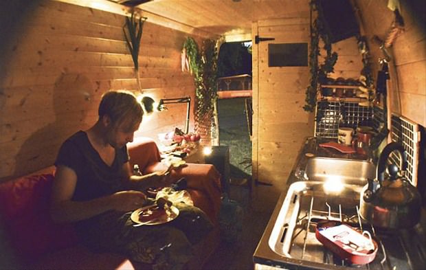 Yürüyen harika ev tasarımları - 45