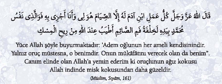 Ramazan-ı Şerîf ile ilgili 40 hadis - 932