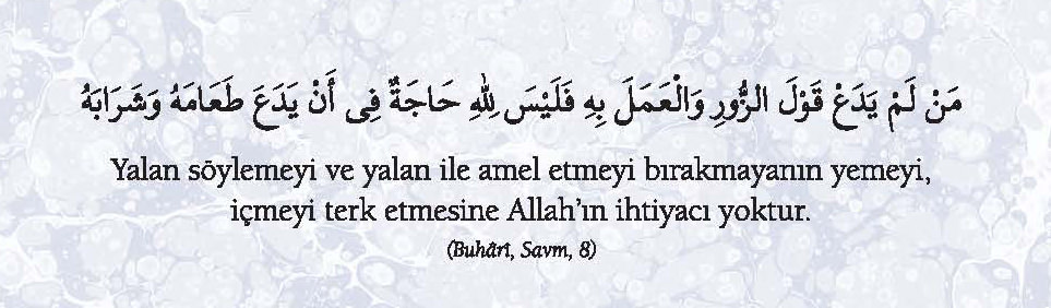 Ramazan-ı Şerîf ile ilgili 40 hadis - 779