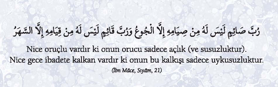 Ramazan-ı Şerîf ile ilgili 40 hadis - 637