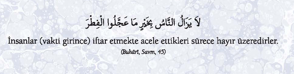 Ramazan-ı Şerîf ile ilgili 40 hadis - 635