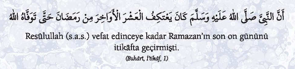 Ramazan-ı Şerîf ile ilgili 40 hadis - 847