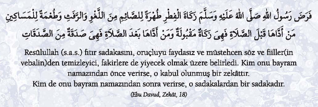 Ramazan-ı Şerîf ile ilgili 40 hadis - 501