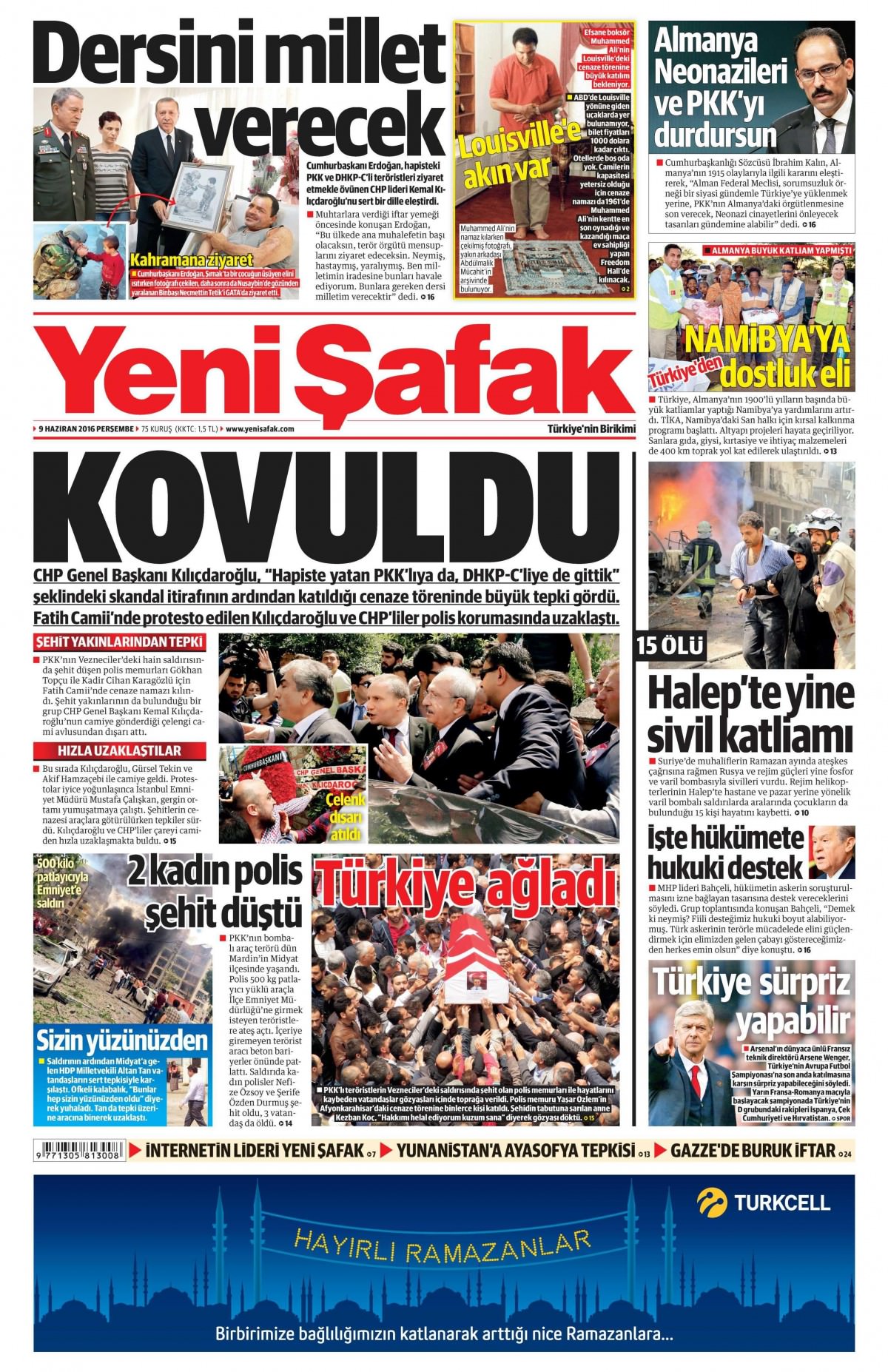 9 Haziran 2016 gazete manşetleri - 15