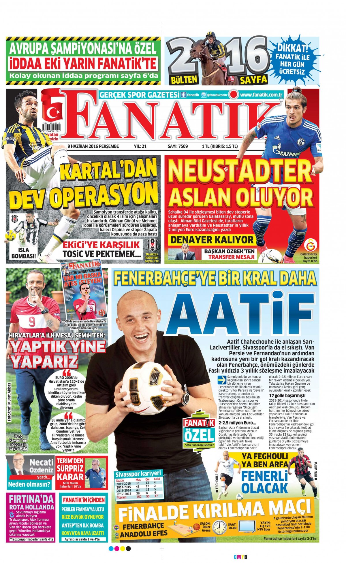 9 Haziran 2016 gazete manşetleri - 10