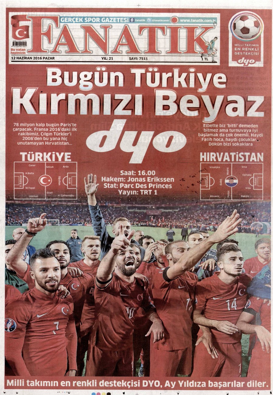 12 Haziran 2016 gazete manşetleri - 928