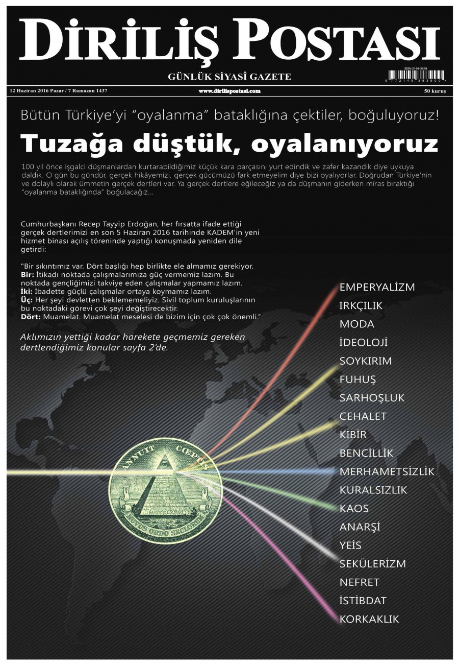 12 Haziran 2016 gazete manşetleri - 909