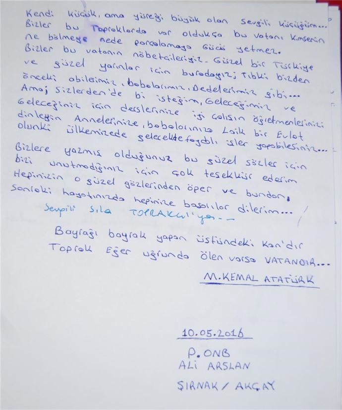 Askerlerden o mektuplara anlamlı cevap - 8