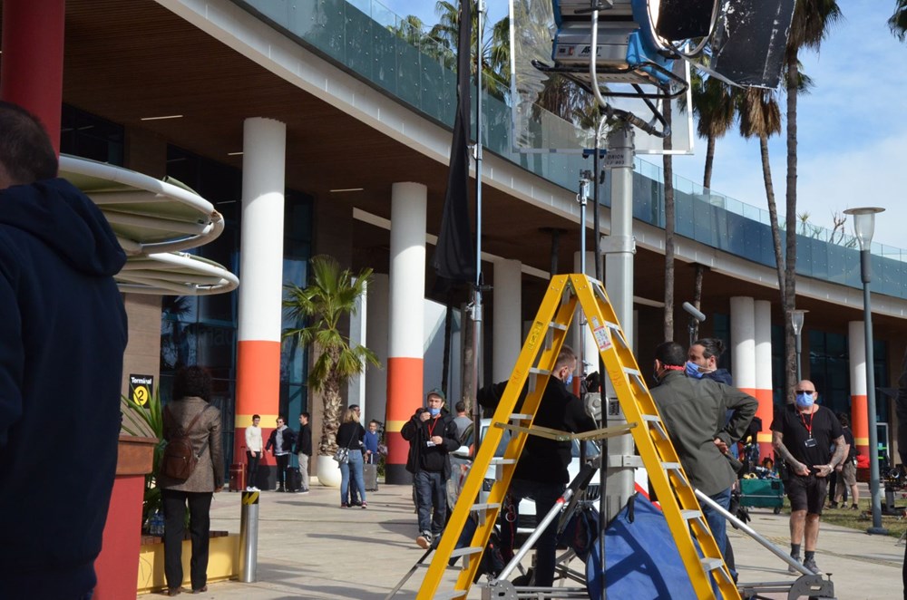 Bakan Mehmet Nuri Ersoy'dan Five Eyes film setine sürpriz ziyaret - 6