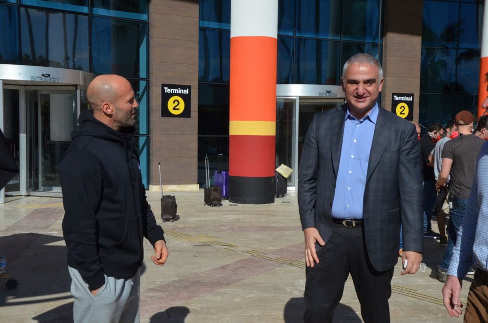 Bakan Mehmet Nuri Ersoy'dan Five Eyes film setine sürpriz ziyaret - 8