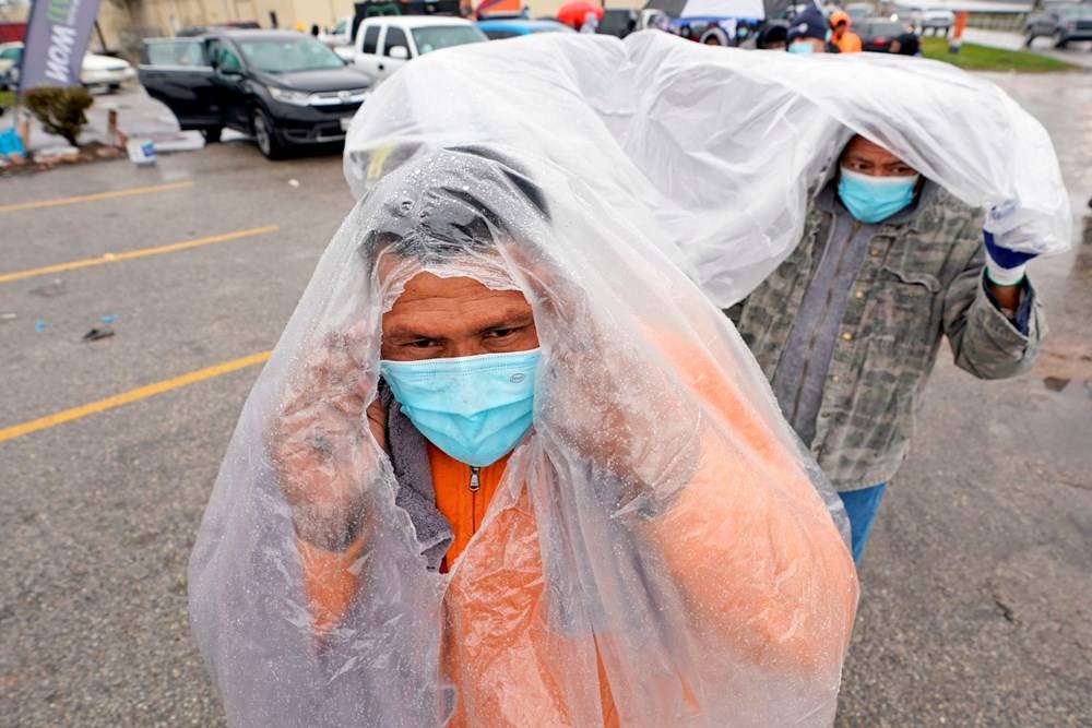 ABD Teksas'ta soğuk havalar hayatı durdurdu - 12