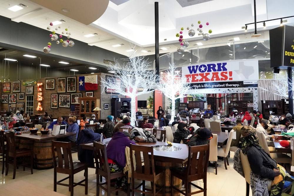 ABD Teksas'ta soğuk havalar hayatı durdurdu - 13