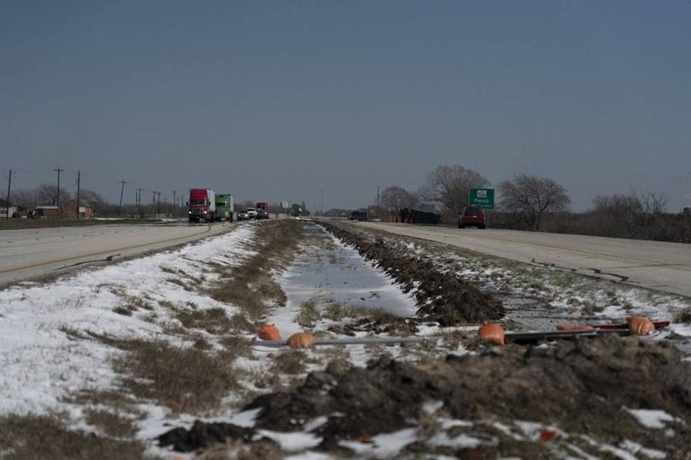 ABD Teksas'ta soğuk havalar hayatı durdurdu - 14