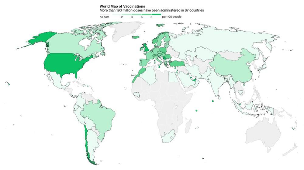 Koronavirüs salgını son beş haftadır küresel olarak küçülüyor: Nedeni aşılar mı? - 84319