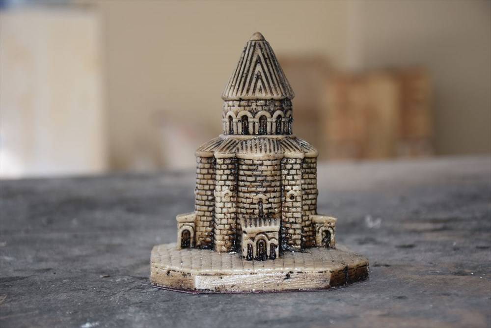 Kars'ın asırlık abide yapıları minyatüre dönüştü - 84454