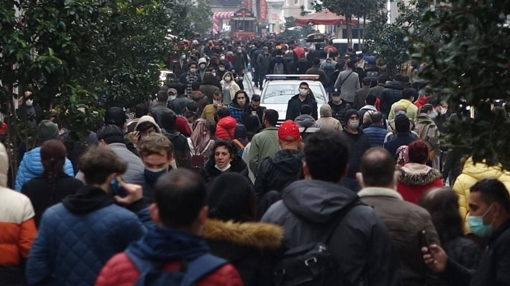 İstiklal Caddesi'nde yoğunluk - 84617