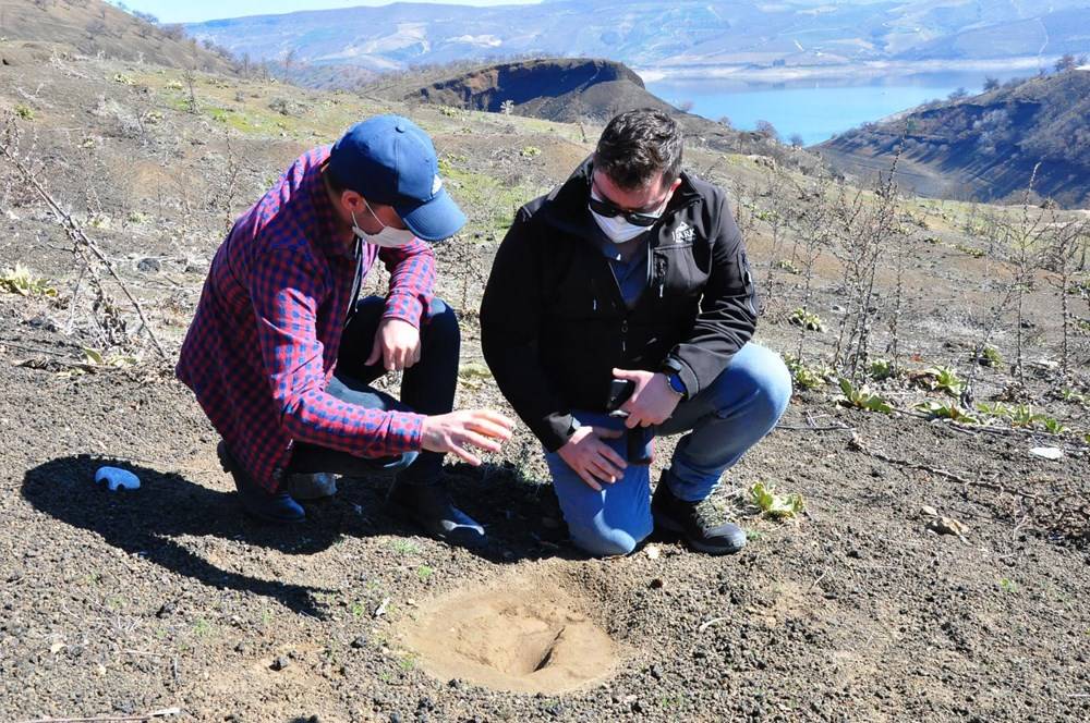 Manisa'da 5 bin yıllık ayak izi: Yeri gizli tutuluyor - 84630