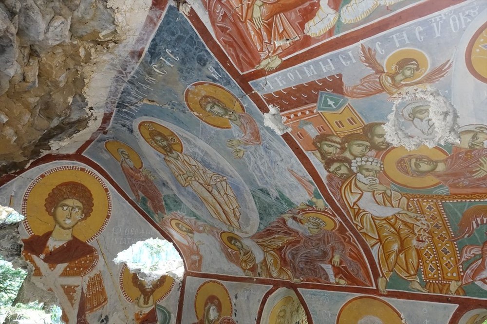 Sümela Manastırı'nın kayalıklarındaki saklı şapel restore edilecek - 85244