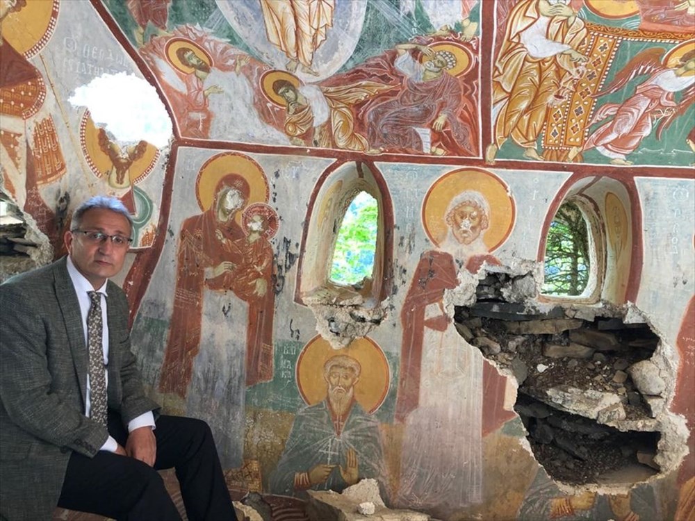 Sümela Manastırı'nın kayalıklarındaki saklı şapel restore edilecek - 85245