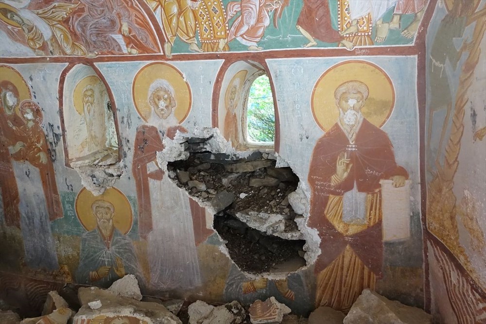 Sümela Manastırı'nın kayalıklarındaki saklı şapel restore edilecek - 85247