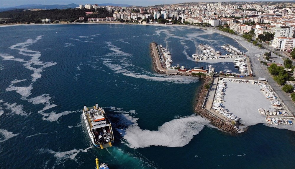 Çanakkale merkezinde kıyılarda müsilaj yoğunluğu oluştu - 8