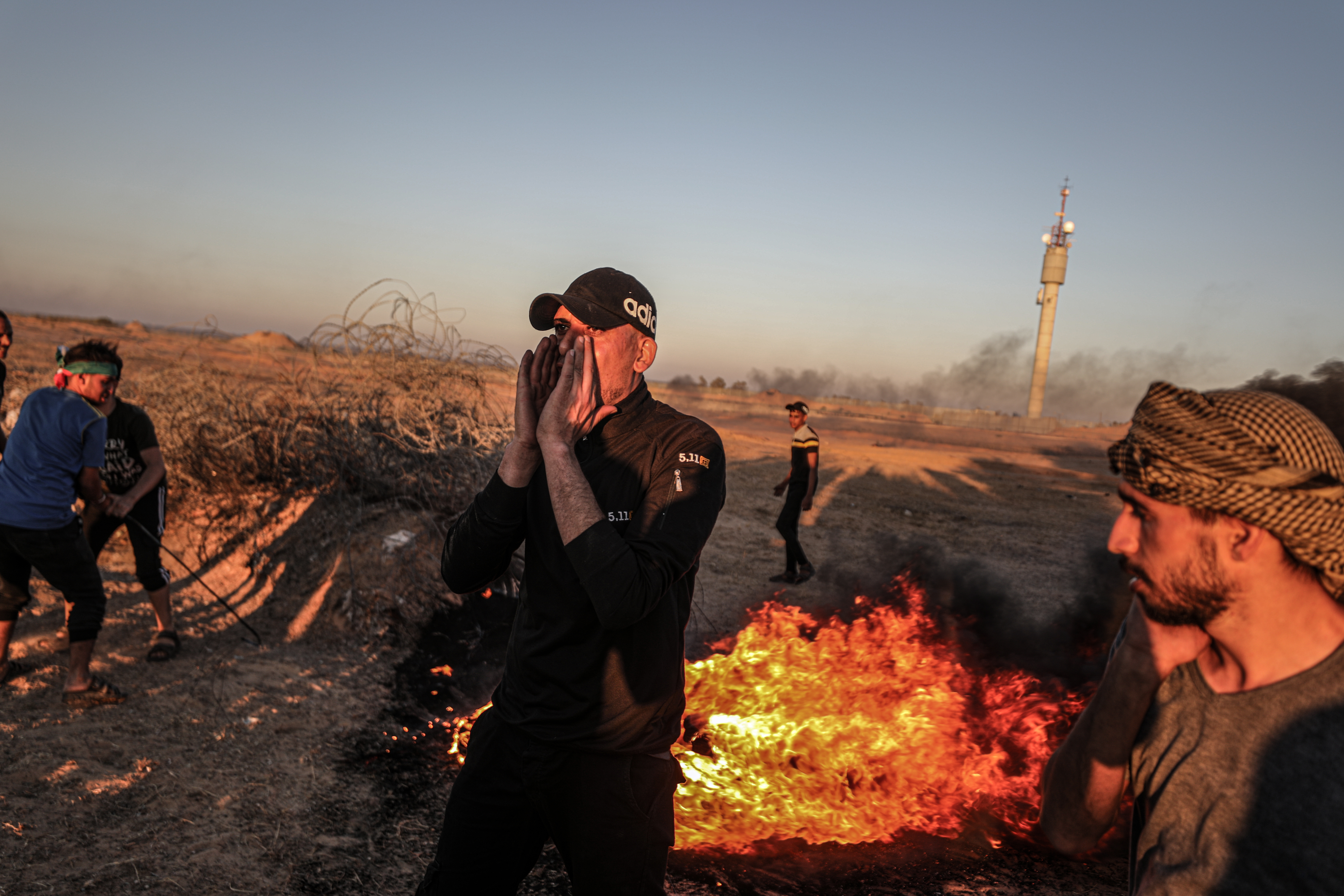 İsrail güçleri 'Bayrak Yürüyüşü'nü protesto eden Filistinlilere ateş açtı - 6