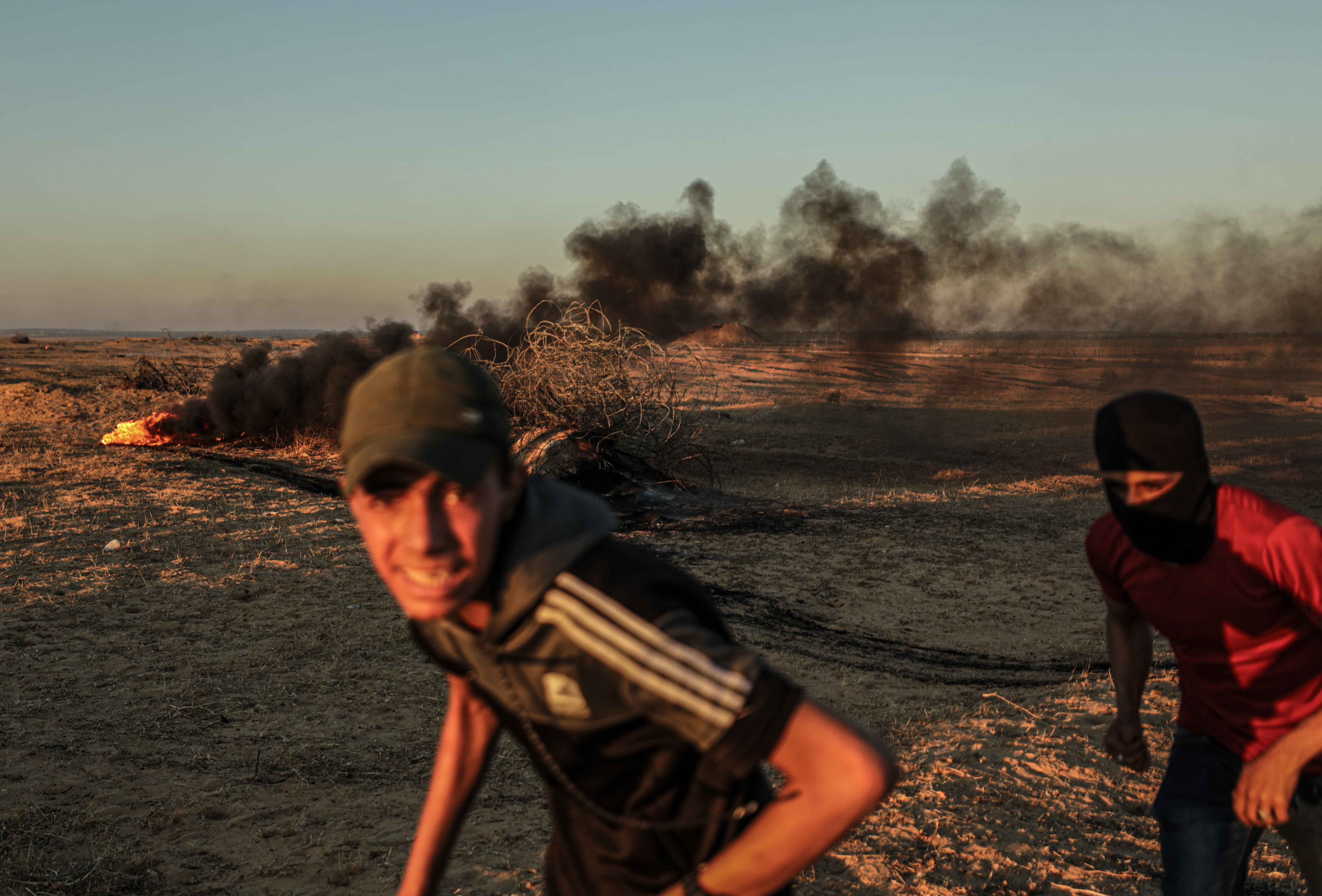 İsrail güçleri 'Bayrak Yürüyüşü'nü protesto eden Filistinlilere ateş açtı - 4