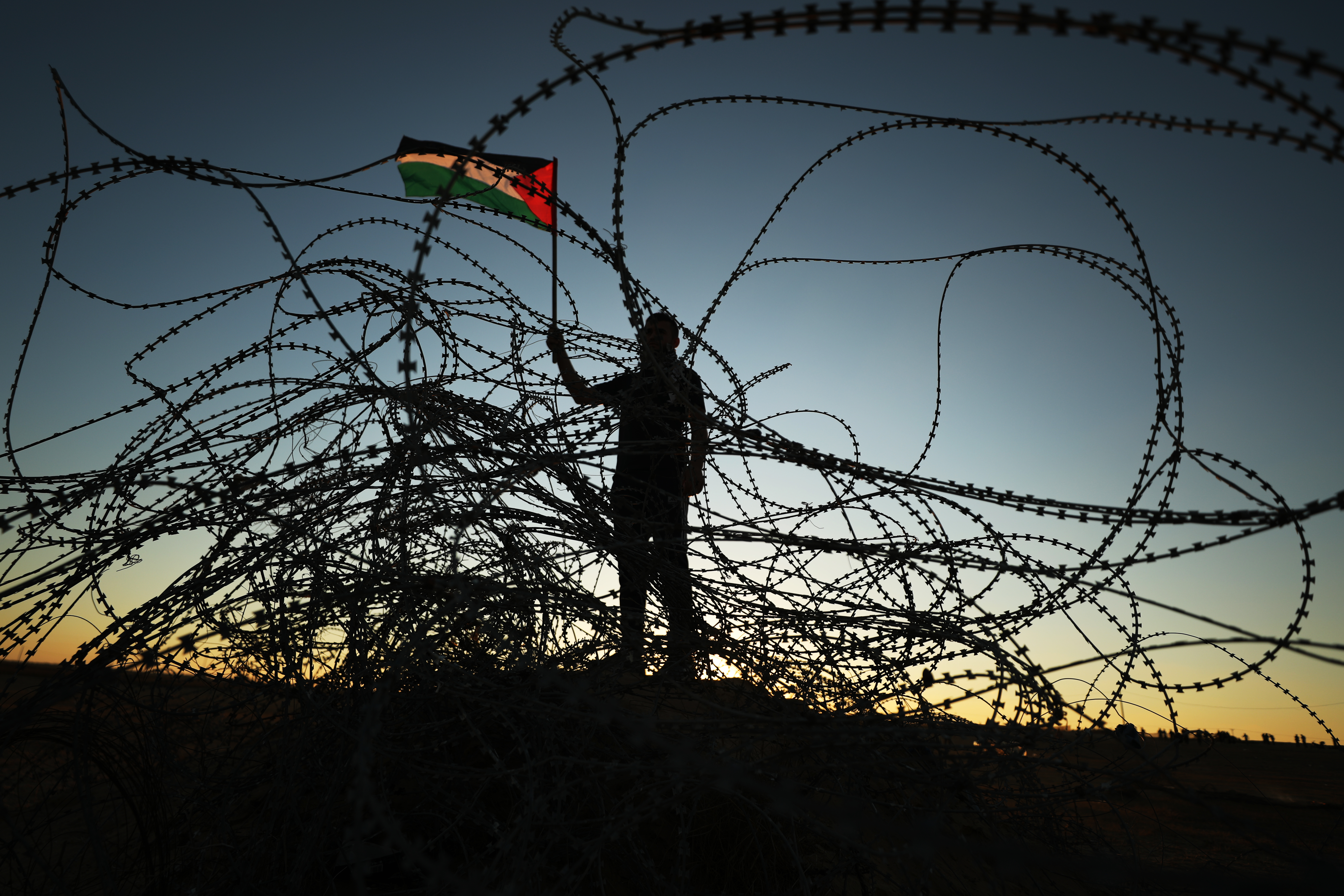 İsrail güçleri 'Bayrak Yürüyüşü'nü protesto eden Filistinlilere ateş açtı - 2