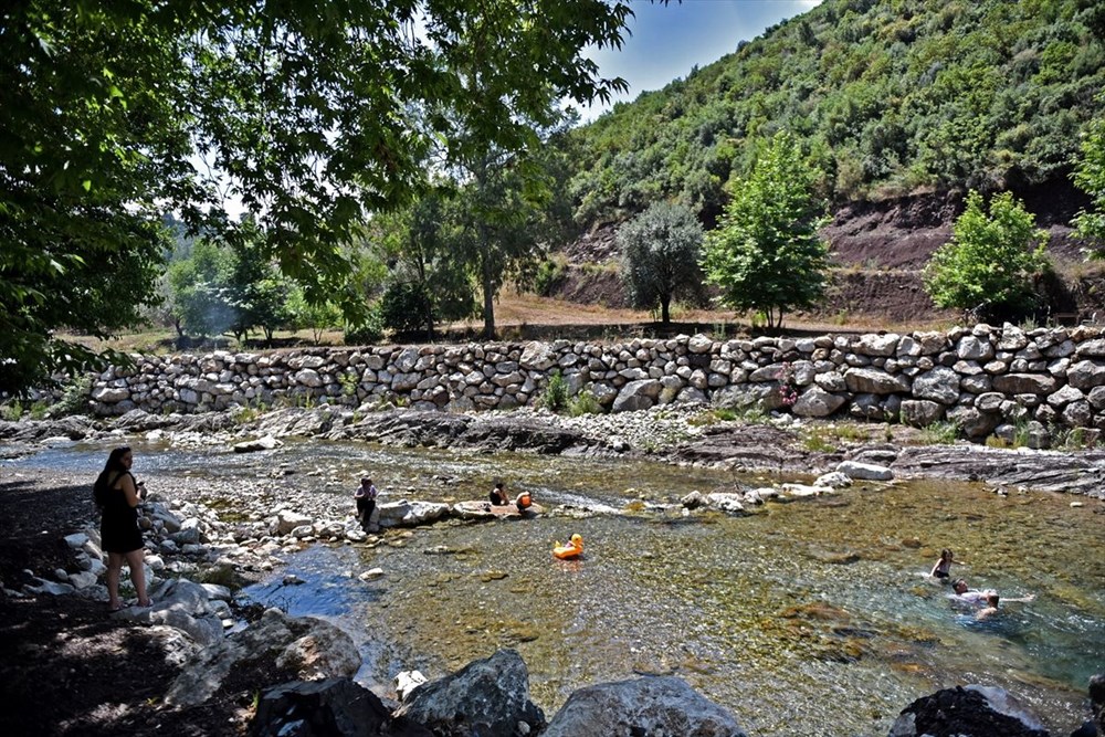 Mersin'de iki dağ arasında sallarla yolculuk yapılıyor: Kisecik Kanyonu - 7