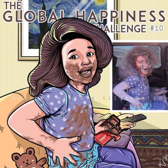 Acı dolu kareleri mutlu anılara dönüştüren Sanatçı Mishu'nun çarpıcı eserleri - 10