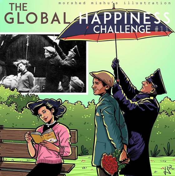 Acı dolu kareleri mutlu anılara dönüştüren Sanatçı Mishu'nun çarpıcı eserleri - 11