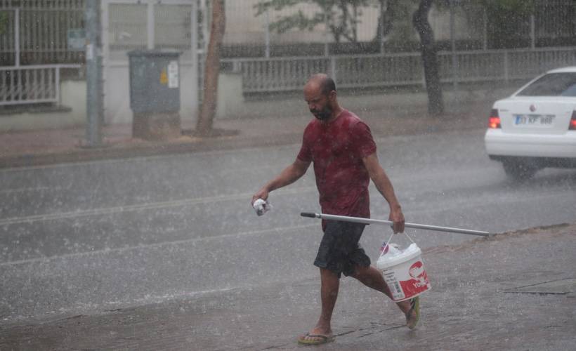 Antalya'da yağmur mutluluğu - 4