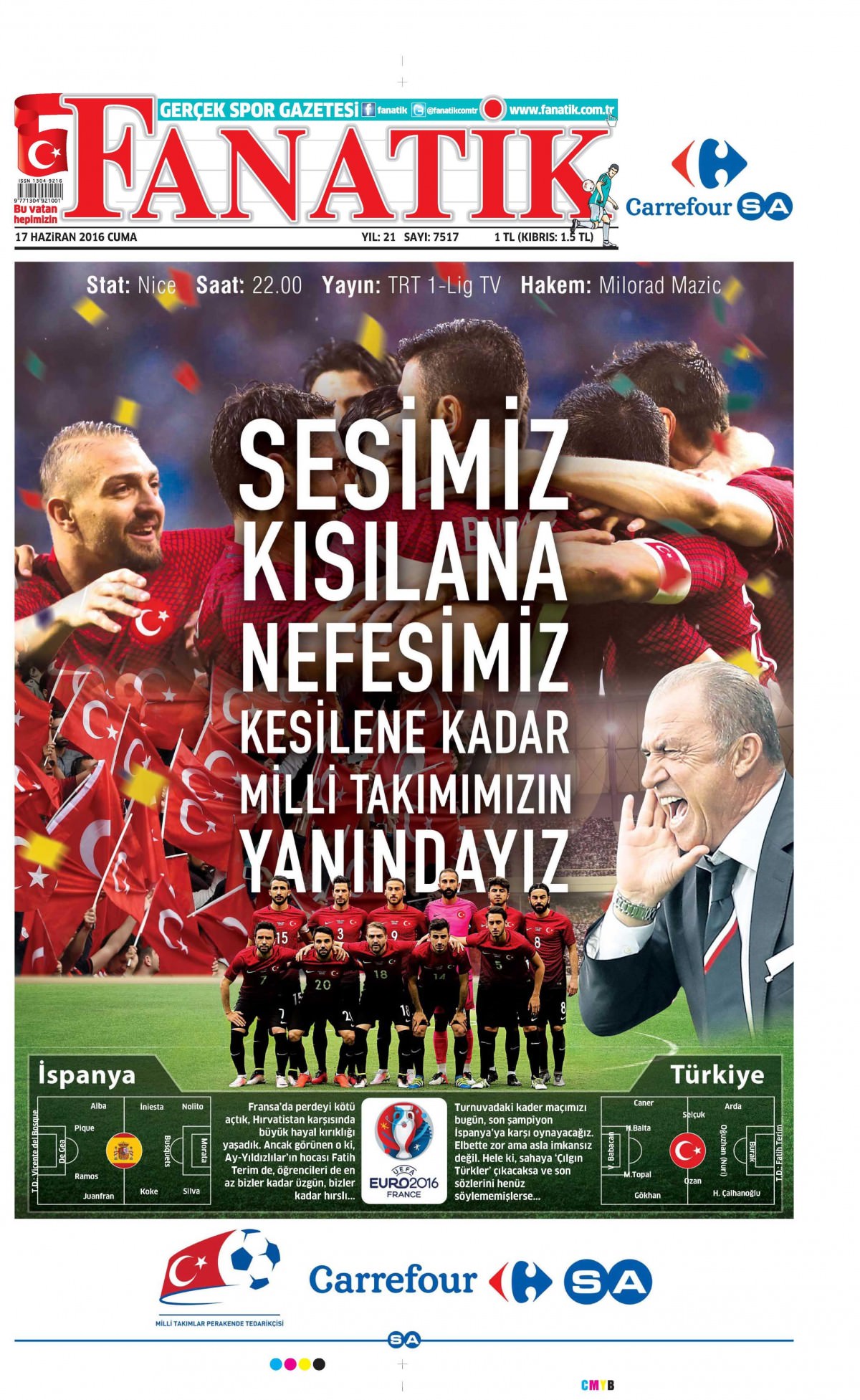 17 Haziran 2016 gazete manşetleri - 21