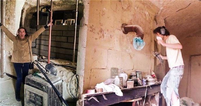 Mağarayı bakın ne hale getirdiler - 1