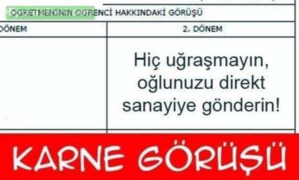 Güldüren karne günü capsleri - 842