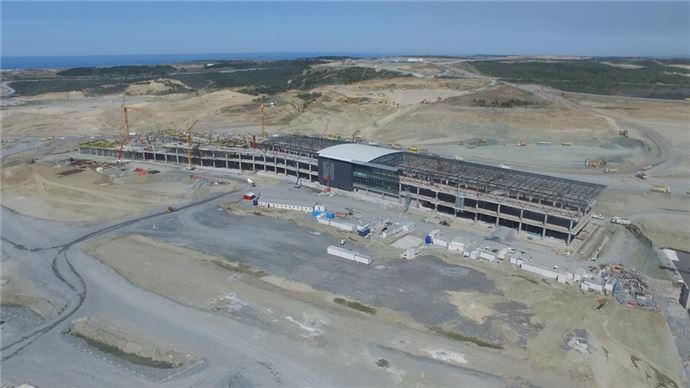 3. havalimanın ilk yolcu salonu tamamlandı - 11