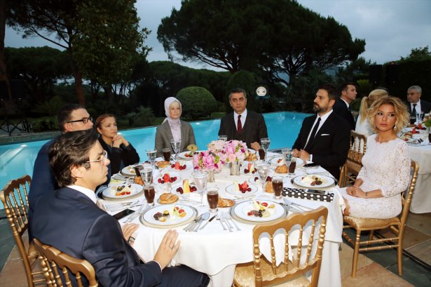 Erdoğan sanatçı ve sporcuları ağırladı - 891