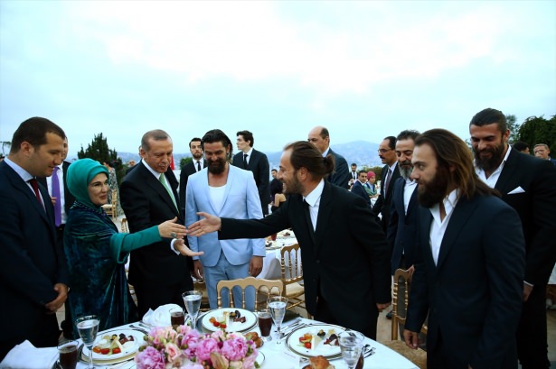 Erdoğan sanatçı ve sporcuları ağırladı - 785