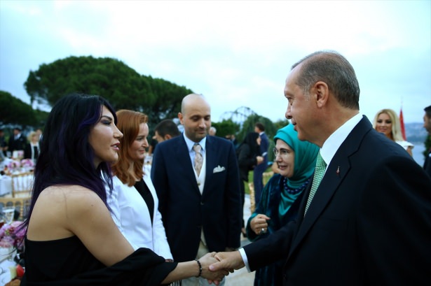 Erdoğan sanatçı ve sporcuları ağırladı - 534