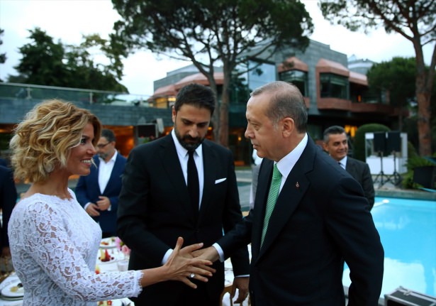 Erdoğan sanatçı ve sporcuları ağırladı - 696